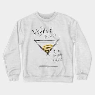 The Vesper Martini James Bond Crewneck Sweatshirt